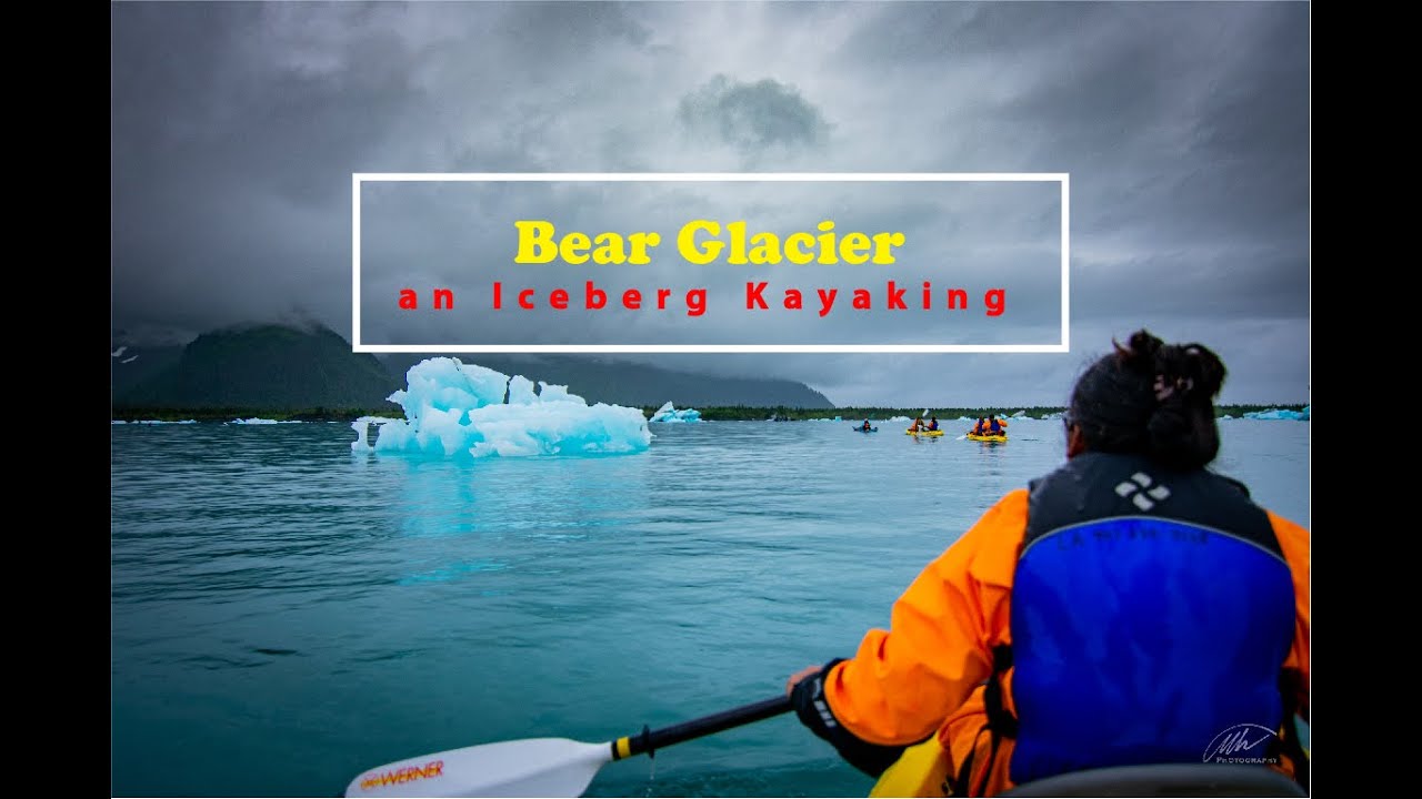 Bear Glacier kayaking with Liquid Adventures