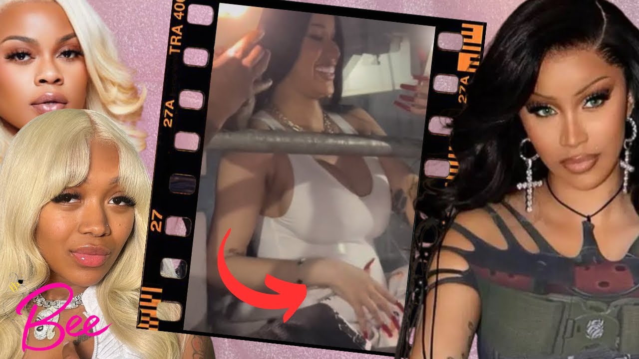 Cardi B not hiding her baby bump anymore| Jazmine Cheaves responds to beef with Queen key