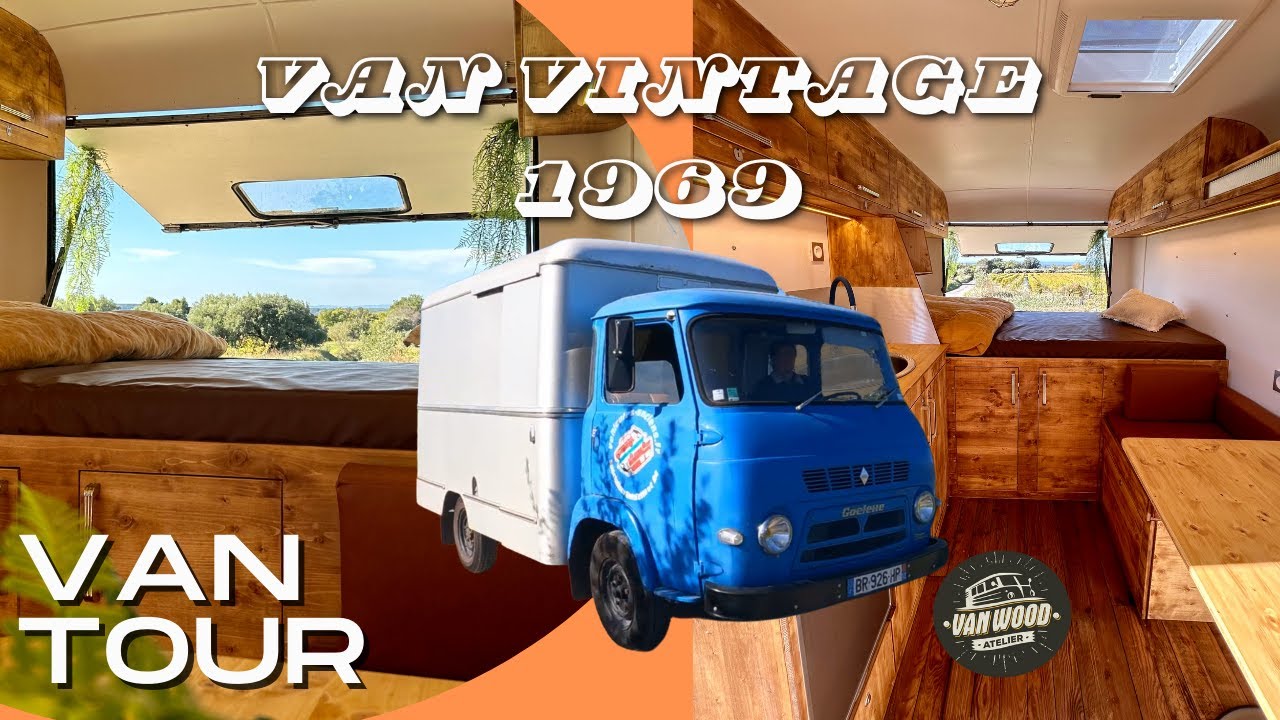 VANTOUR/AMENAGEMENT  VASP STYLE ANCIEN /GOELETTE SG2 DE 1965!