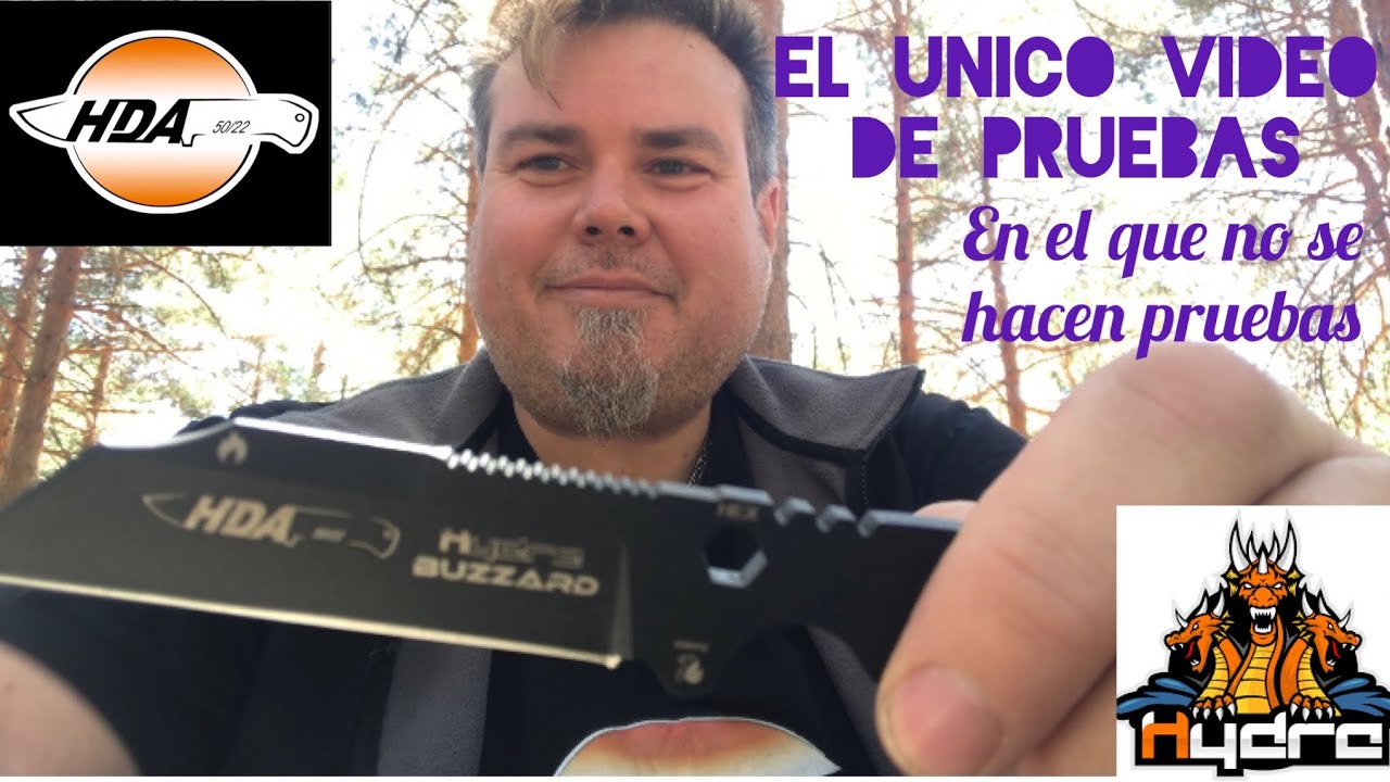 Probamos el Buzzard HDA de @HydraKnives e @hijosdelacero