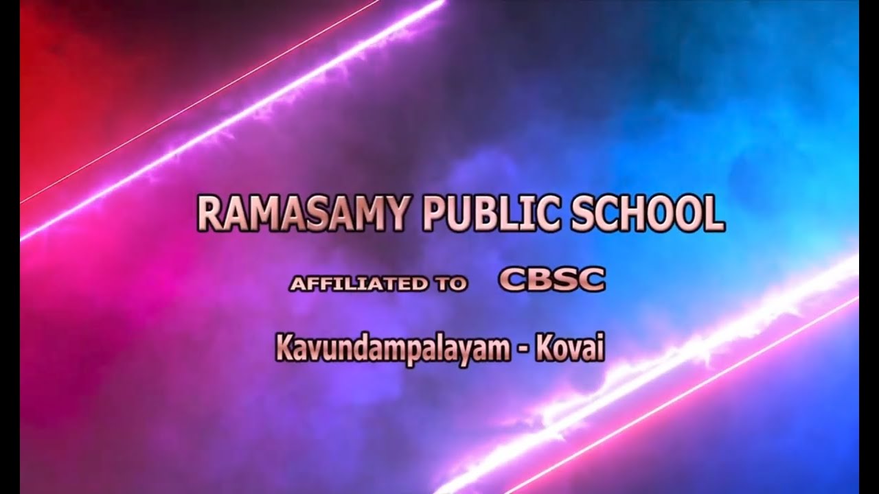 38TH RAMASAMY PUBLIC SCHOOL ANNUAL DAY  '26