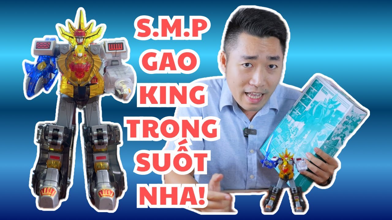 SMP GaoKing Clear Ver đầu tiên tại Sài Gòn nha! #khoagold #review #gaoranger