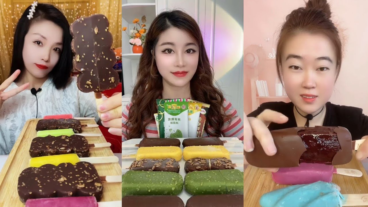MAGNUM💖🍫ICECREAM 🍦 MANGO 💛 MAGNUM CHOCOLATE ICE CREAM🍨🍦 DARK CHOCOLATE🍫ICE CREAM ASMR EATING MUKBANG