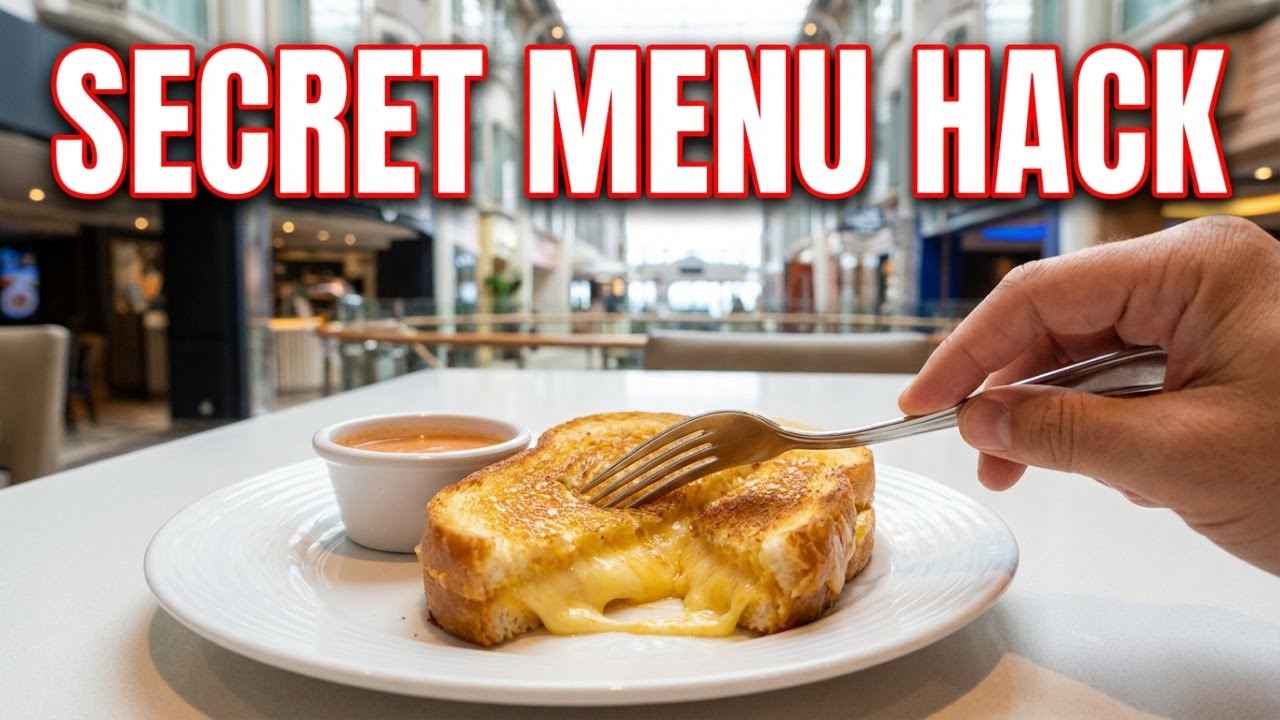 Royal Caribbean Grilled Cheese | The Menu Hack You Need | Lazy Dog Travels