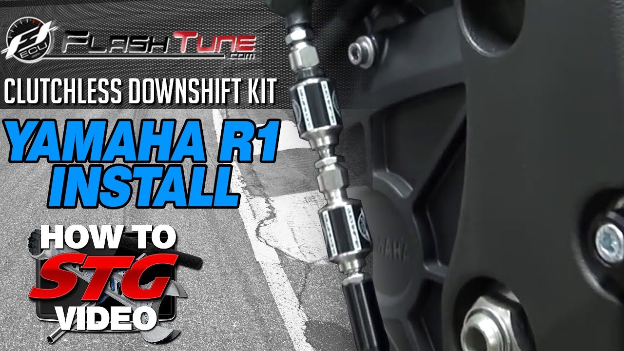 FT ECU Clutchless Downshift Kit Install On A 15-17 Yamaha R1 | SportbikeTrackGear.com