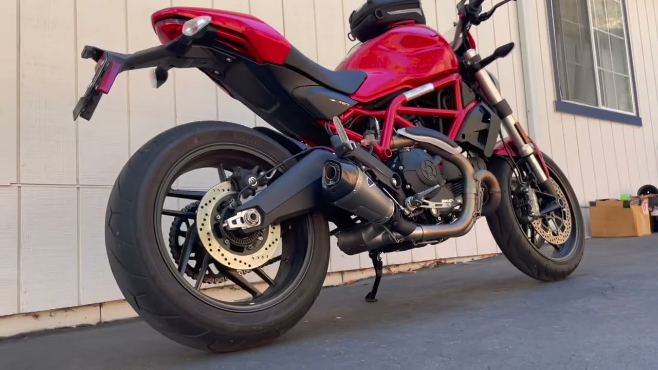 Ducati 797 Termignoni no up map sound
