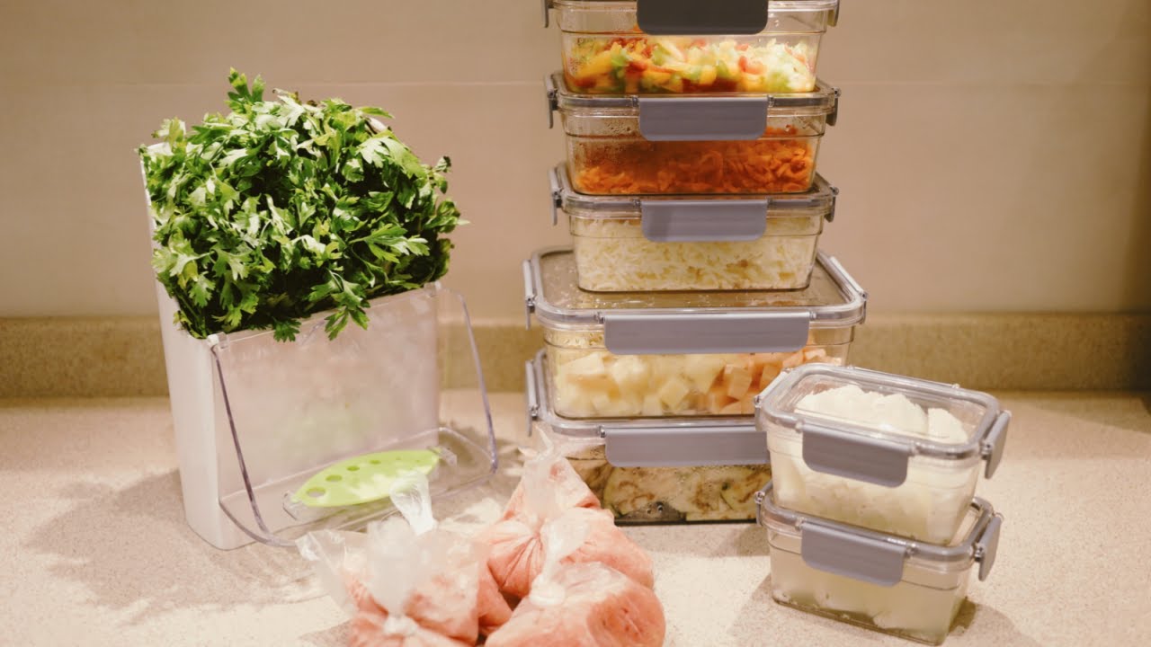 أسرع وأفضل أدوات/أجهزة تحضير وجبات الأسبوع 🍗🥬