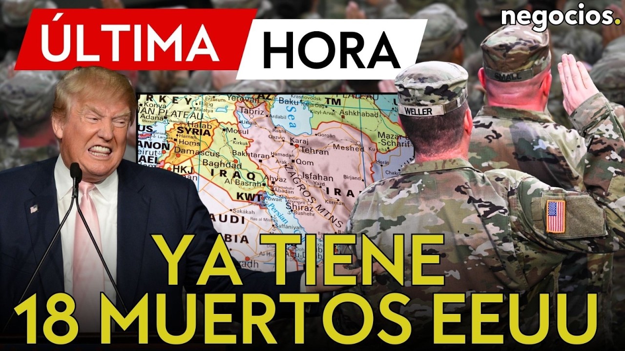 ÚLTIMA HORA | Impacto en Washington: El conflicto con Irán deja 18 bajas en EEUU