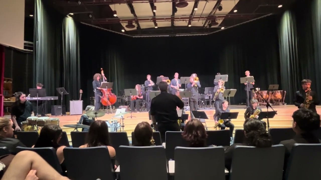 Georgia on my mind; walla walla high school jazz band