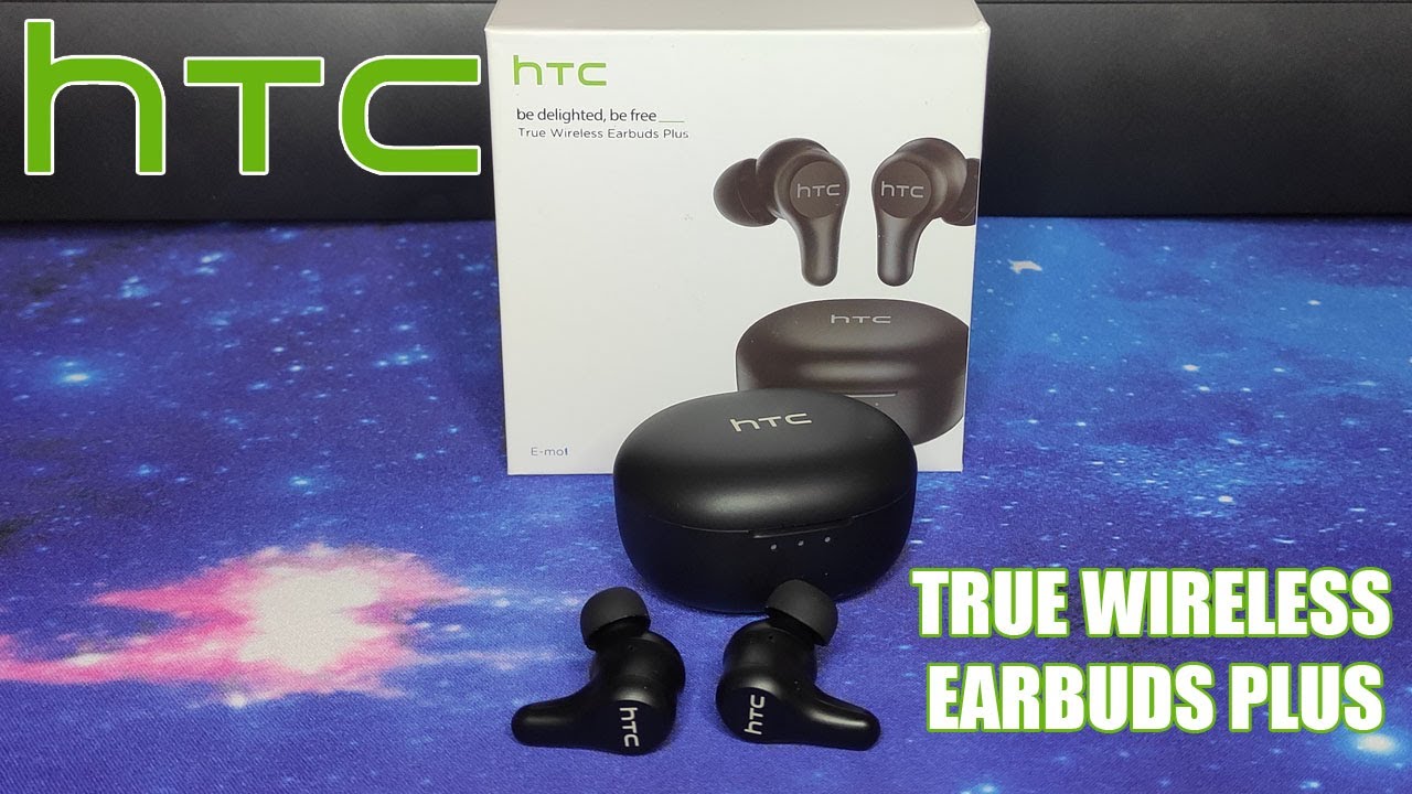 HTC True Wireless Earbuds Plus - Audífonos Inalámbricos Htc Tws Con Bluetooth y Cancelación de Ruido