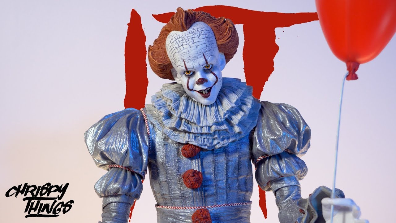 INCREDIBLE 1/4 Scale PENNYWISE Figure Review!! Neca IT 2017