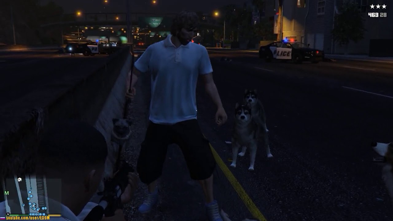 GTA 5 - Dogs as Bodyguards V 1.2