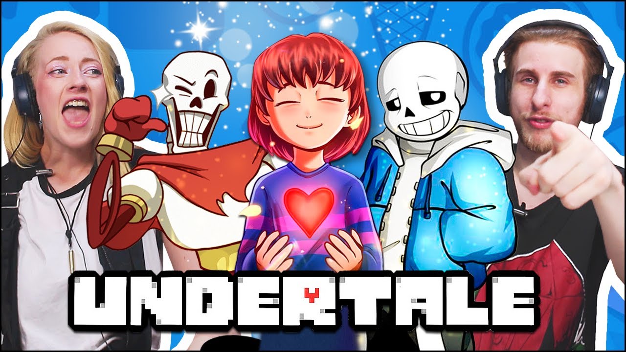 JOVENS REAGEM A UNDERTALE - DETERMINAÇÃO e ESQUELE-BROS | Sans e Papyrus - PAPYRUS DA BATATA