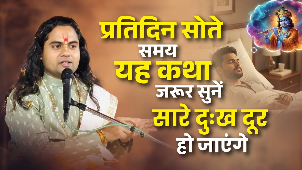 प्रतिदिन सोते समय यह कथा एक बार जरूर सुनें सारे दुःख दूर हो जाएंगे ~ Pujya Shashikant Ji Maharaj