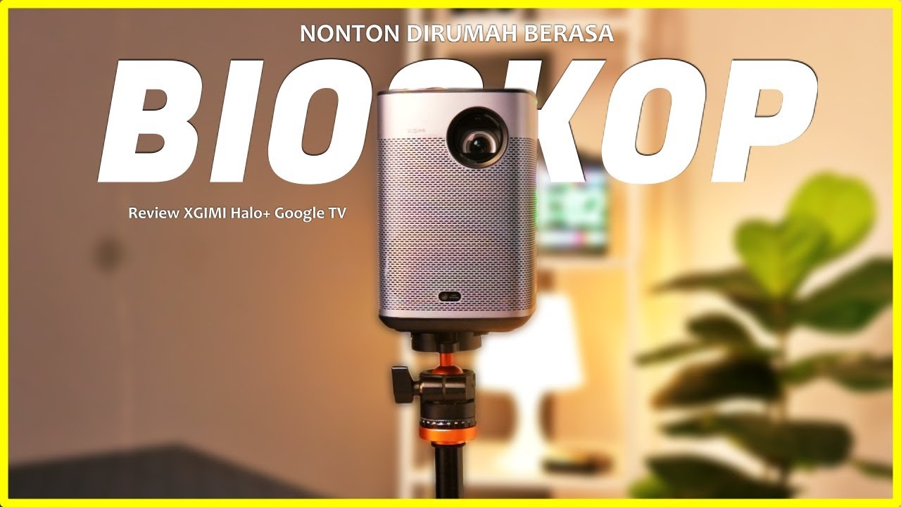 TERBARU! Review PROYEKTOR PORTABLE TERBAIK 2025 - XGIMI Halo+ Google TV