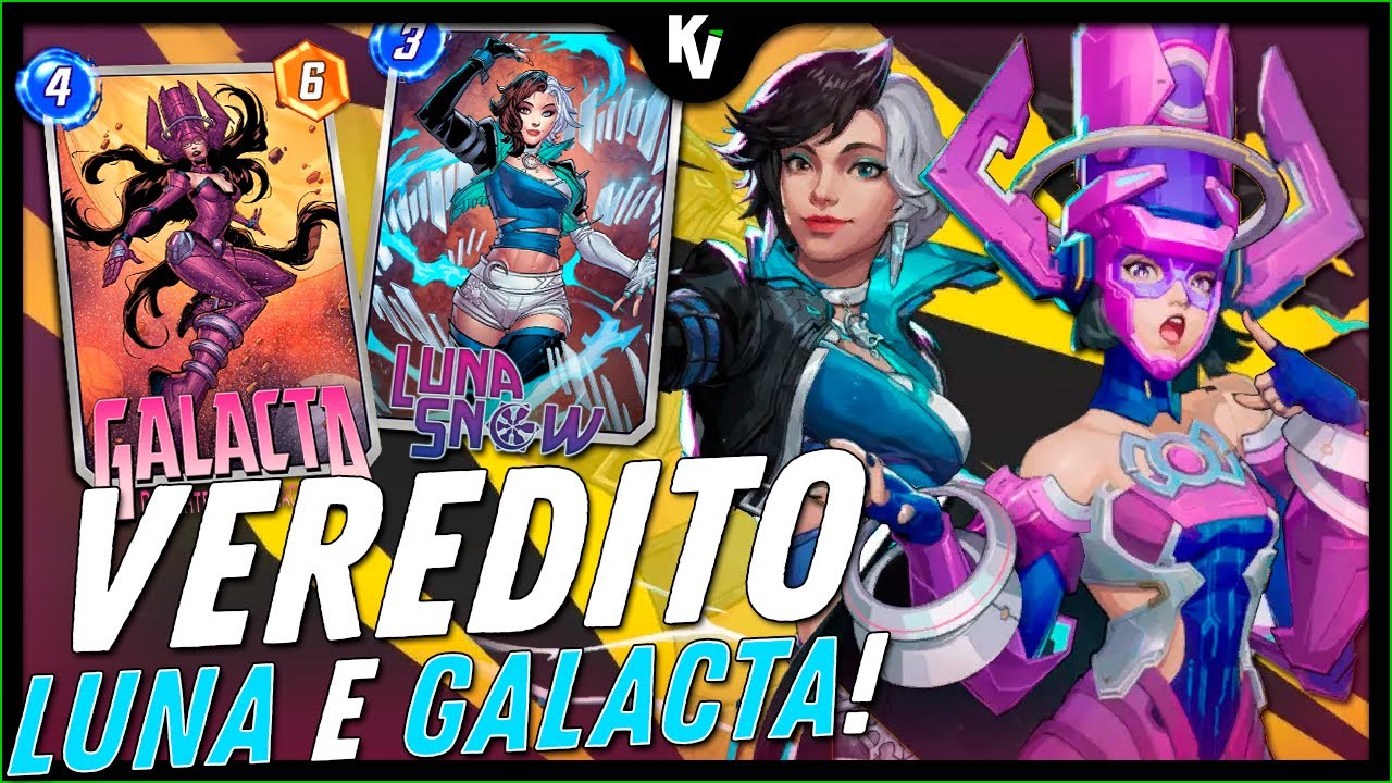VEREDITO DAS CARTAS GALACTA E LUNA SNOW - SERÁ QUE ELAS SÃO META OU MEME? | MARVEL SNAP
