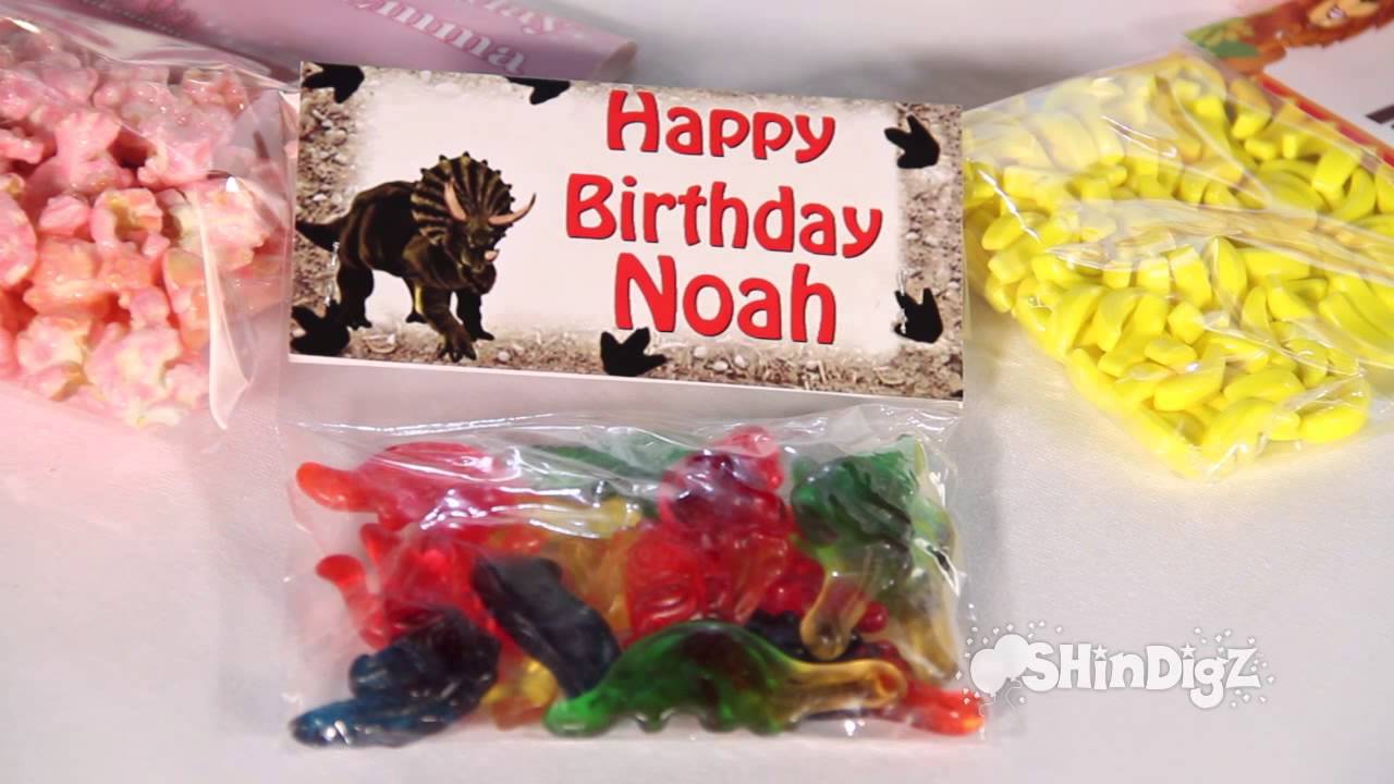 Custom Personalized Favors - DIY Bags - Shindigz Party Favors