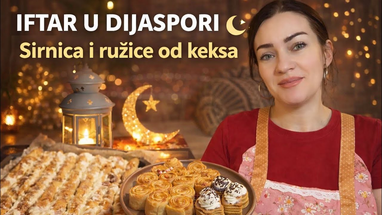 Miris doma u dijaspori 🌙 Sirnica i slatka ružica za iftar