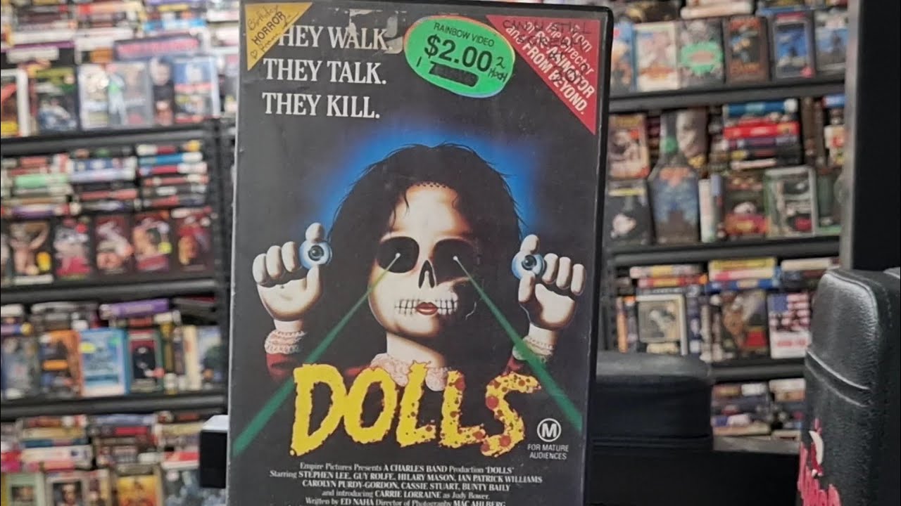 DOLLS 1987 VHS🪆 🧸 🔪 😱 🪆 🔪😱 😱 😱 😱