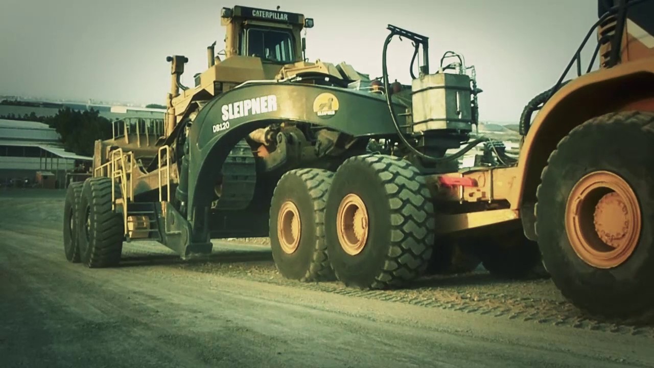 Sleipner DB120 transport system up to 120 tons drills and bulldozers