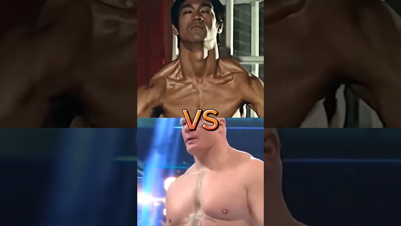 Bruce Lee Vs Brock Lesnar 🔥 