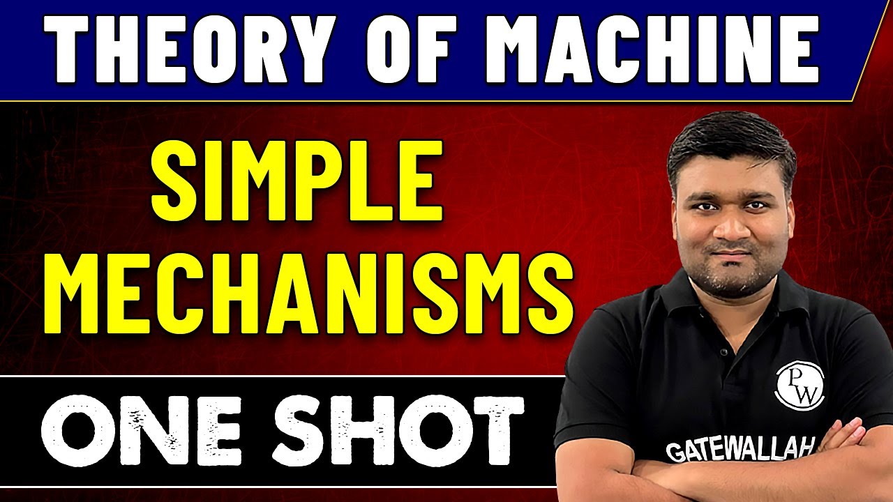 Theory Of Machine | Simple Mechanisms in One Shot | GATE 2023