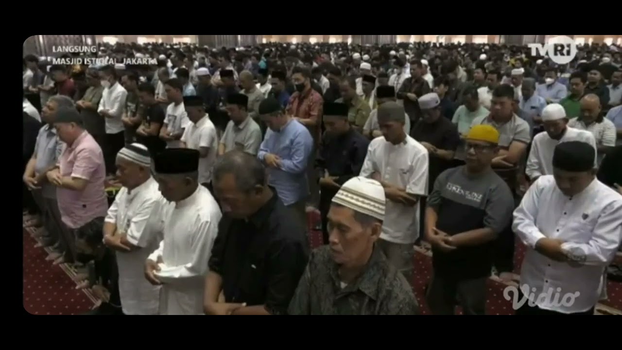 Sholat Jumat di Masjid Istiqlal | 20 Januari 2023 Imam Drs. H. Hasanuddin Sinaga, MA