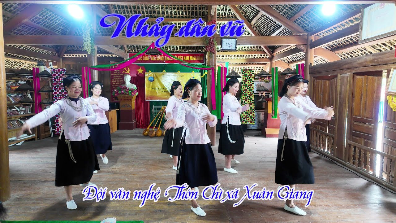 Nhảy dân vũ - Đội văn nghệ thôn Chì xã Xuân Giang | Thủy Đại TV