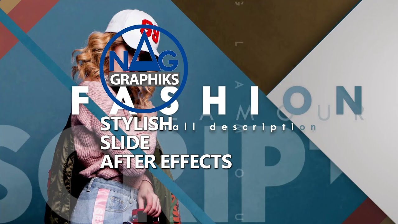 Stylish Slide Nag graphiks No plugin After effects Project 118