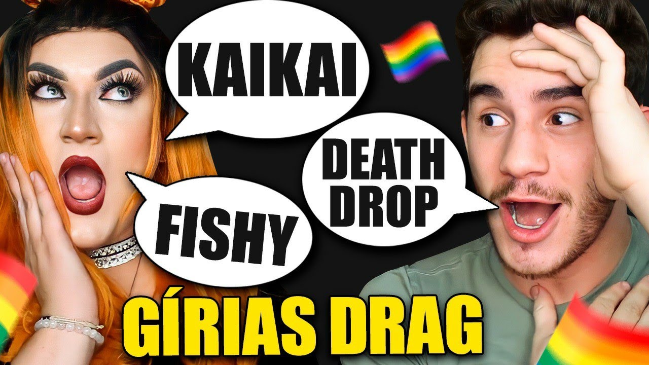 ADIVINHANDO GÍRIAS DRAG QUEEN!! 🤣🤣😳 | Klébio Damas ft Kika Boom