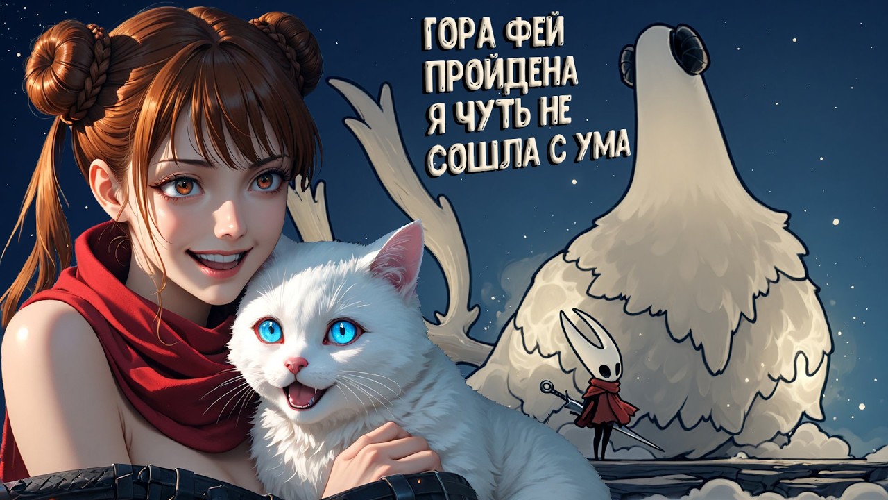 ГОРА ФЕЙ ПРОЙДЕНА - Я ЧУТЬ НЕ СОШЛА С УМА | HOLLOW KNIGHT SILKSONG | ПРОХОЖДЕНИЕ 24