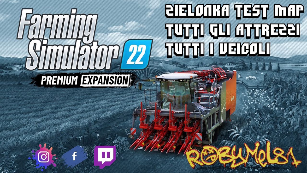 Premium Expansion 🥕 ANTEPRIMA ➤ TEST MAP ZIELONKA E TUTTI GLI ATTREZZI/VEICOLI
