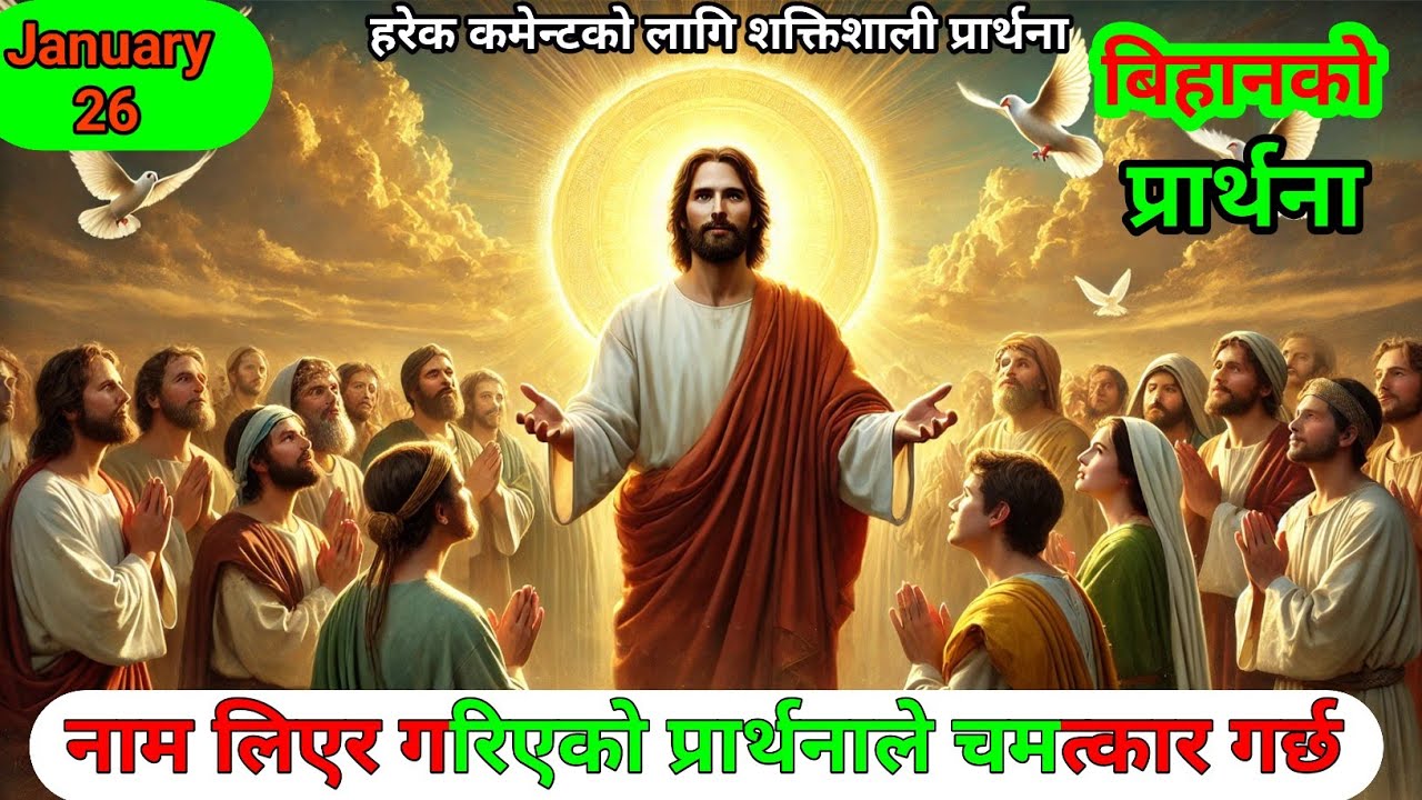 बिहानको प्रार्थना | Insurance, Visa, Health, Job & Family Breakthrough Prayer |  शक्तिशाली प्रार्थना