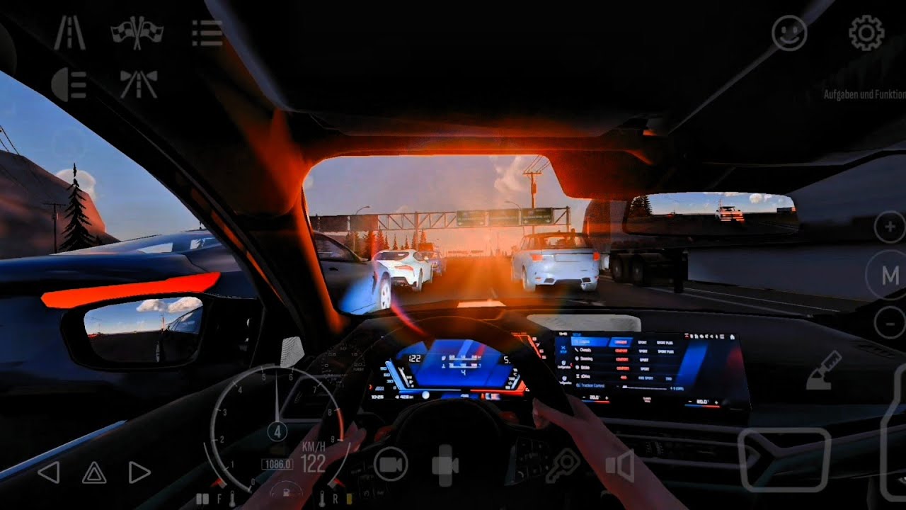 EVENING SUNSET POV DRIVE CUTTING UP IN BMW M3 TOURING G81 - CPM2 -
