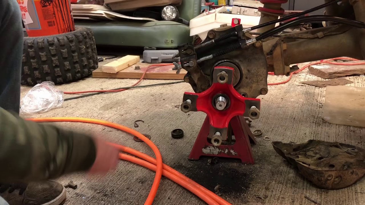 Honda 250ex rear axle pt.2