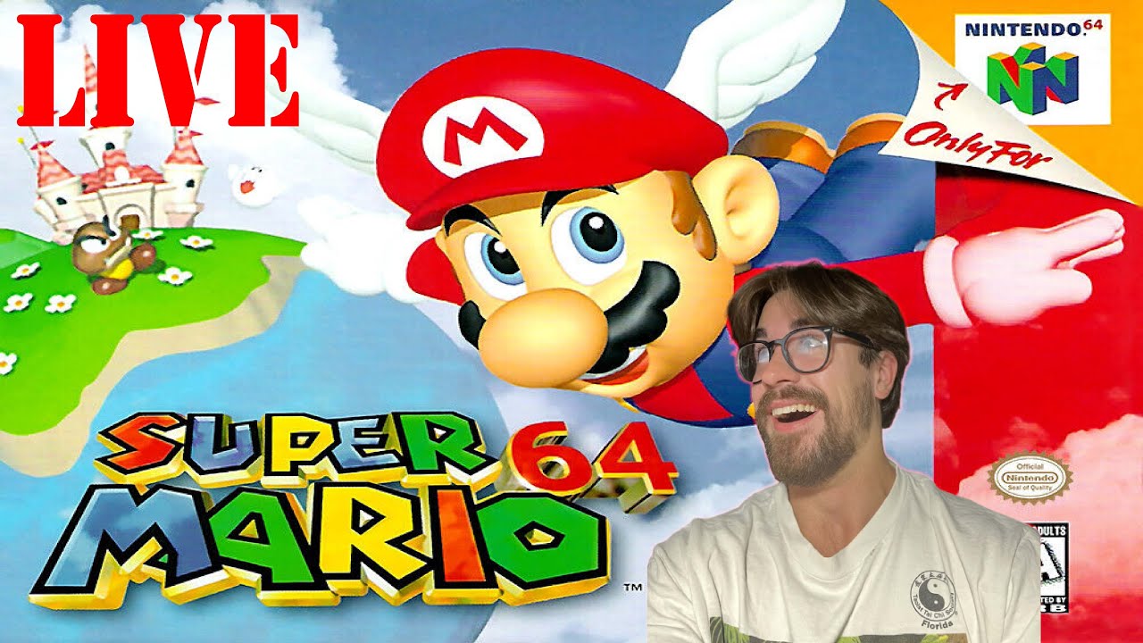 Finally Beating Super Mario 64 for the FIRST Time! 🍄🏰