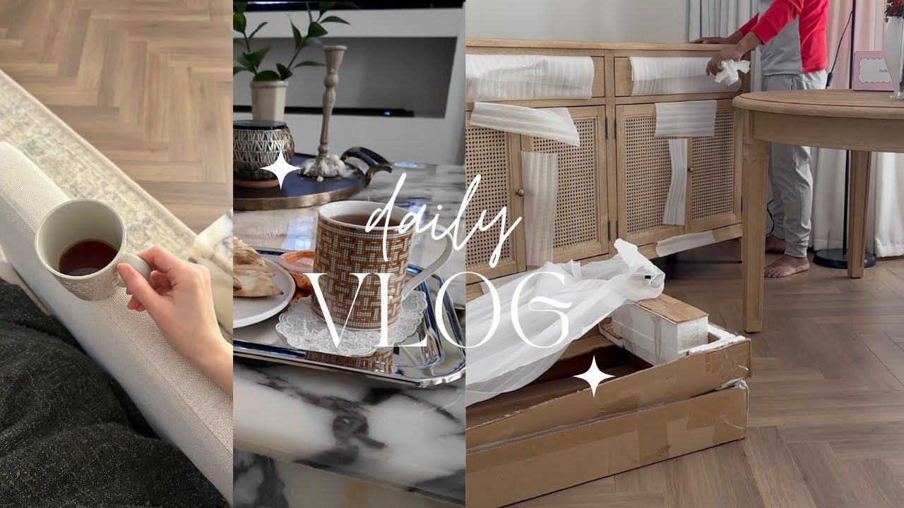 تجديدات صالتي . تجربة السي موس . مشتريات هوم سنتر ونكست للديكور 🛍️