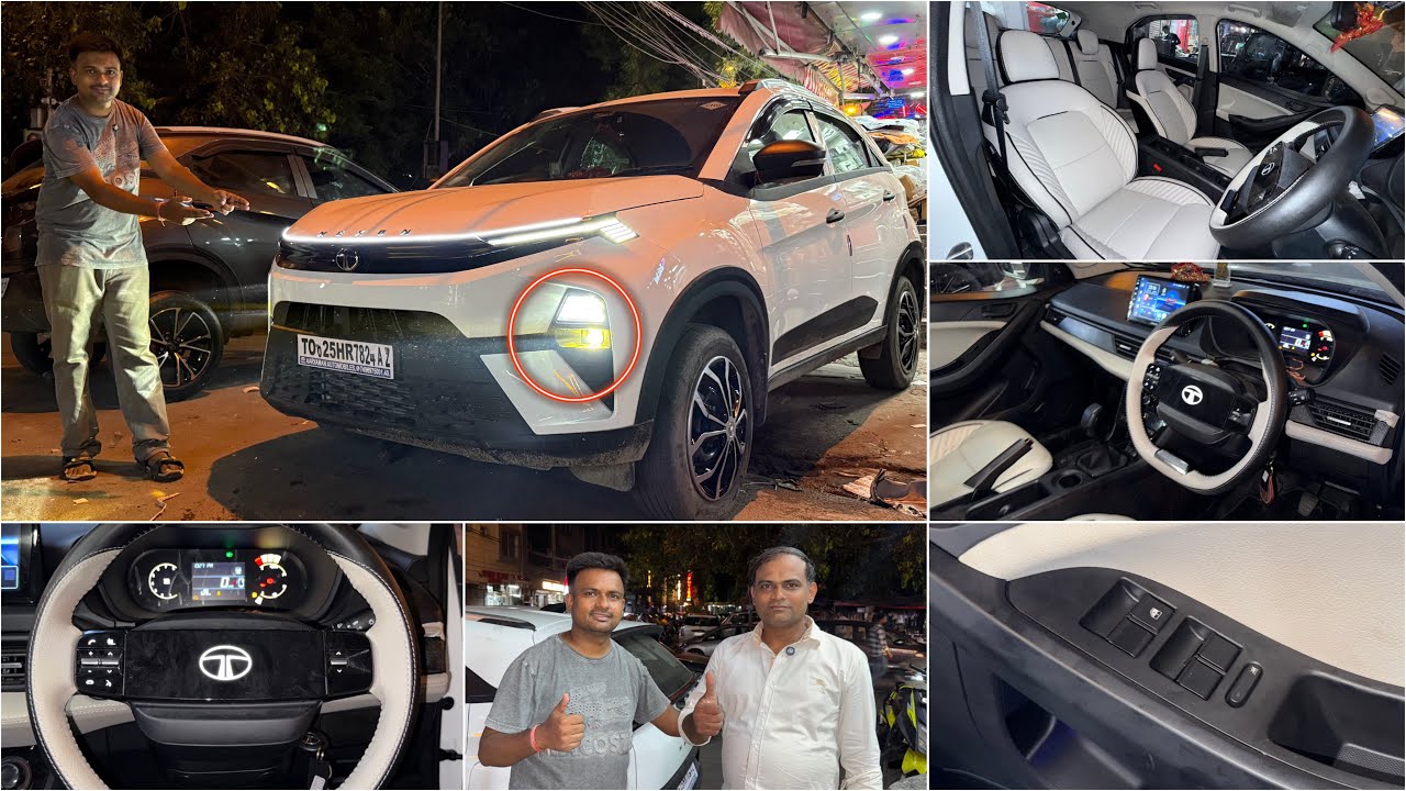 2025 TATA NEXON MODIFICATION WITH PRICE✅NEXON FACELIFT BASE TO TOP MODIFIED✅2025 TATA NEXON FACELIFT