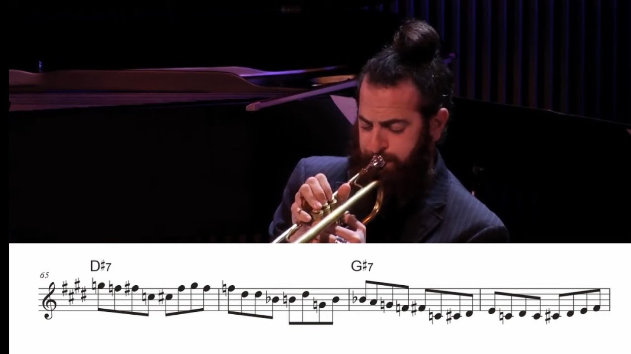 【Spain】Avishai Cohen Trumpet solo(Transcription)inB♭
