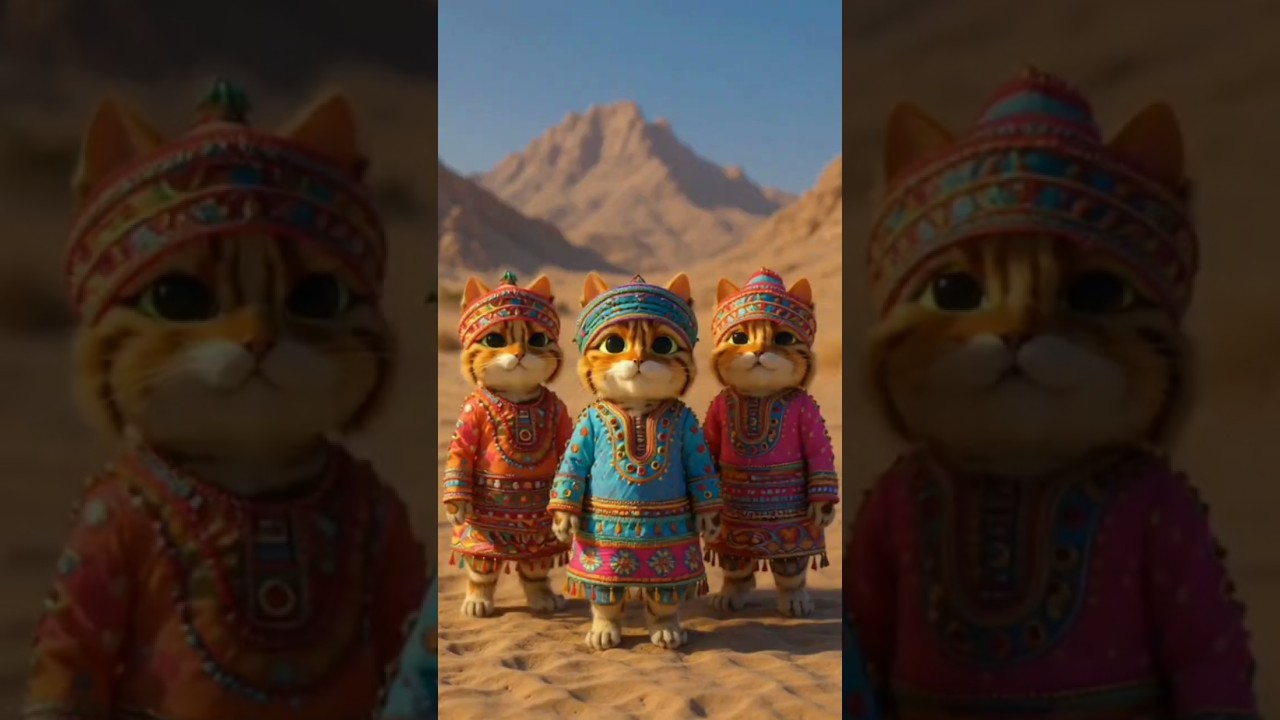 Cute Cat Dancing on Dhurandhar Movie Song 🐱🔥 | Funny Viral Cat Dance | 3D Cartoon Style