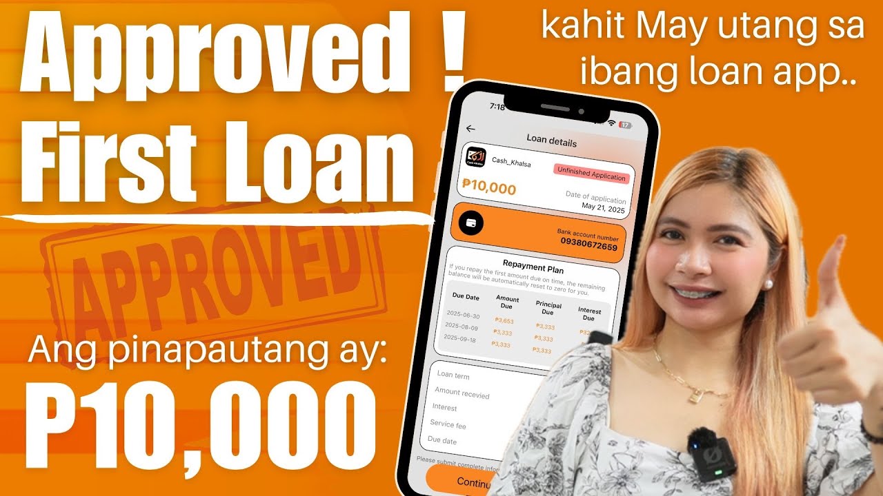 P10K LOAN? YES! LEGIT! APPROVED ANG FIRST LOAN KO KAY CASH KHALSA!  MAGKANO ANG NARECEIVED KO?