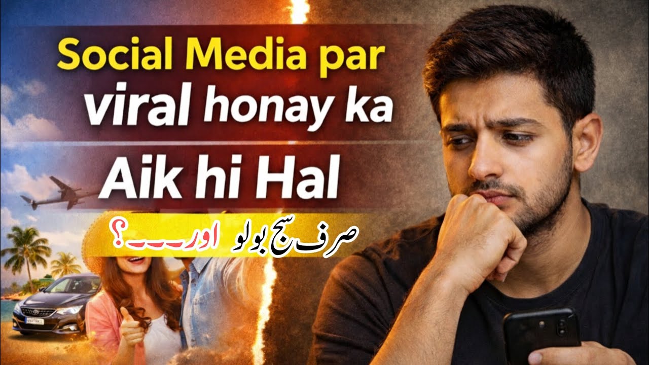 Social Media Par Viral Honay Ka Aik Hi Hal