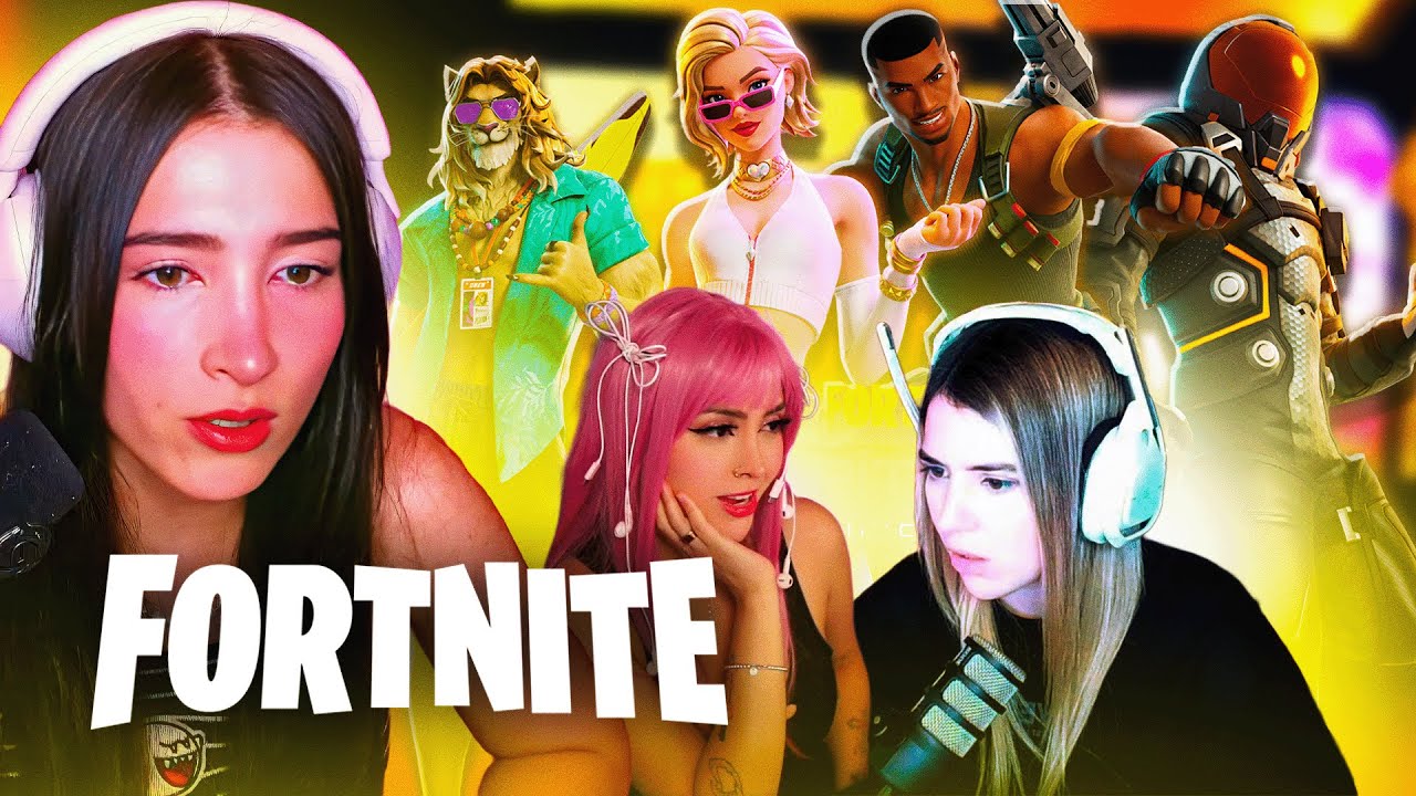 PROBANDO LA  NUEVA TEMPORADA! 😱🤣 | NEZUMI juega FORTNITE con RIVERS y ARI