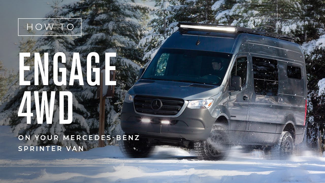 Как включить полный привод на вашем Mercedes-Benz Sprinter | Внешний вид фургона