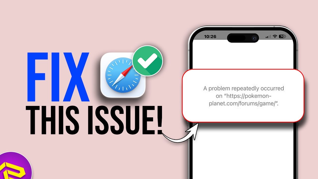 How to Fix 'A Problem Repeatedly Occurred' in Safari on iPhone | Resolve iPhone Safari Problem