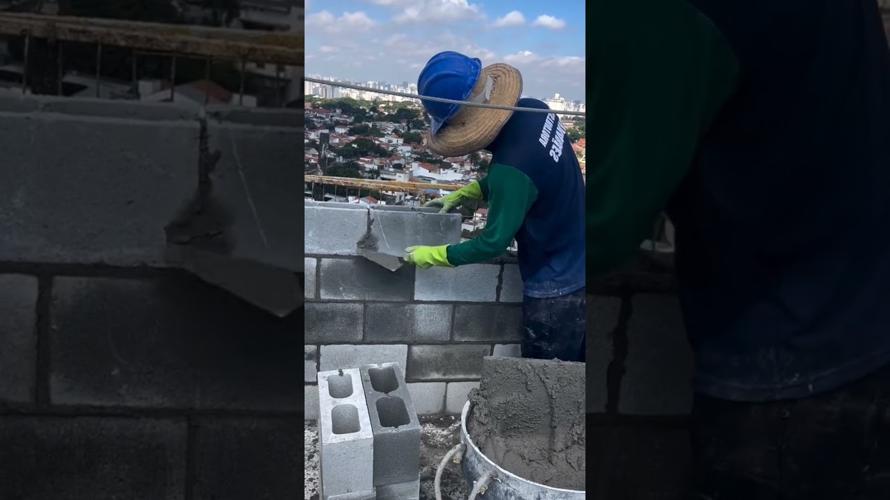 ASMR BRICKLAYING SATISFYING 357 