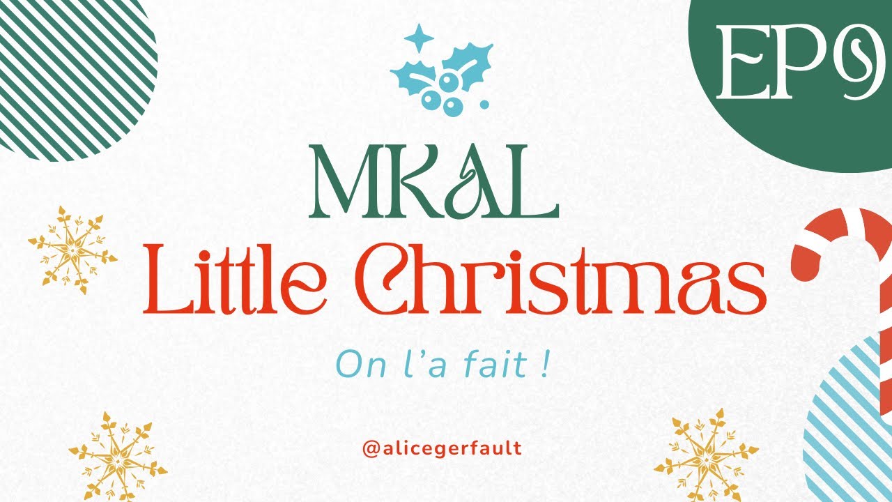 🎄 J’ai terminé mon pull de Noël… et voici vos magnifiques versions | MKAL Little Christmas – Final