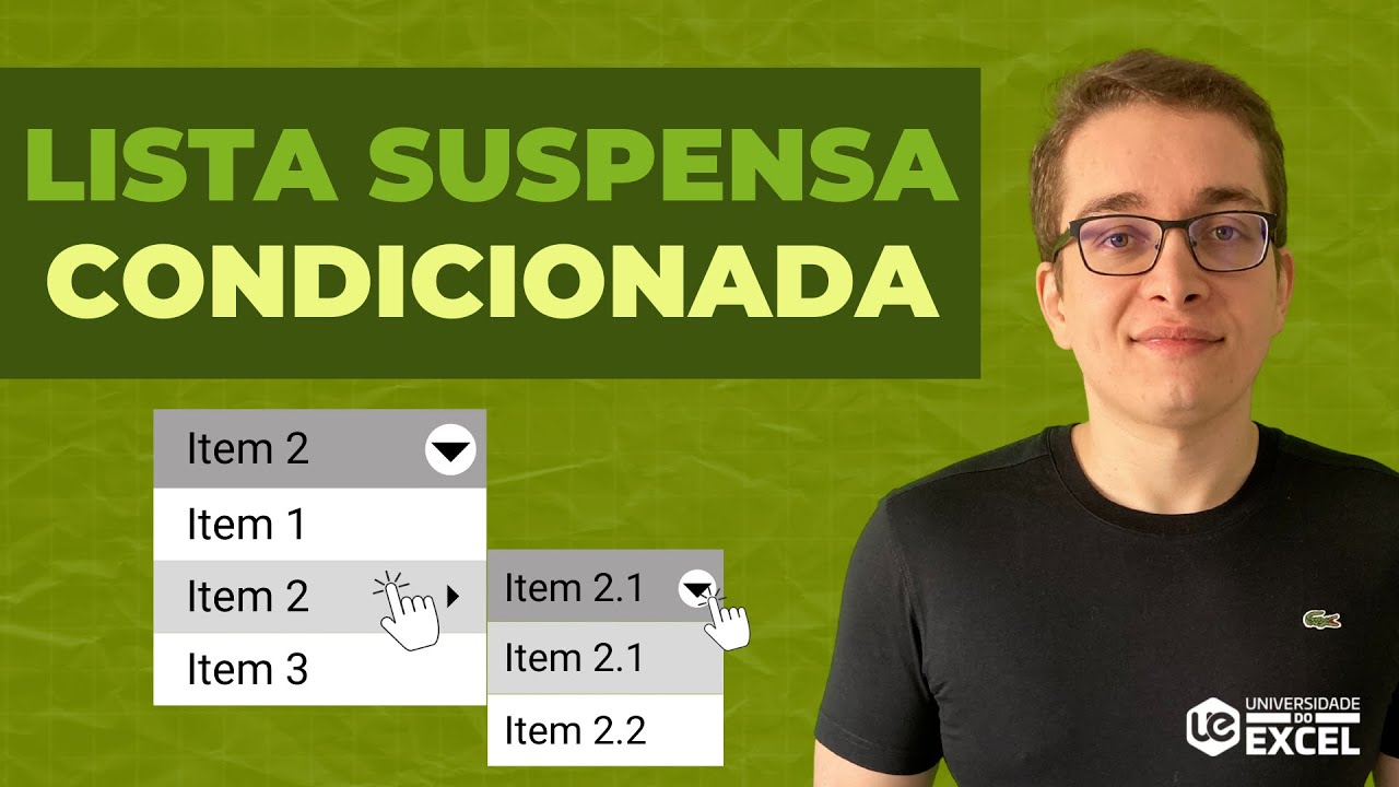 Lista suspensa: Menus dependentes (em cascata).