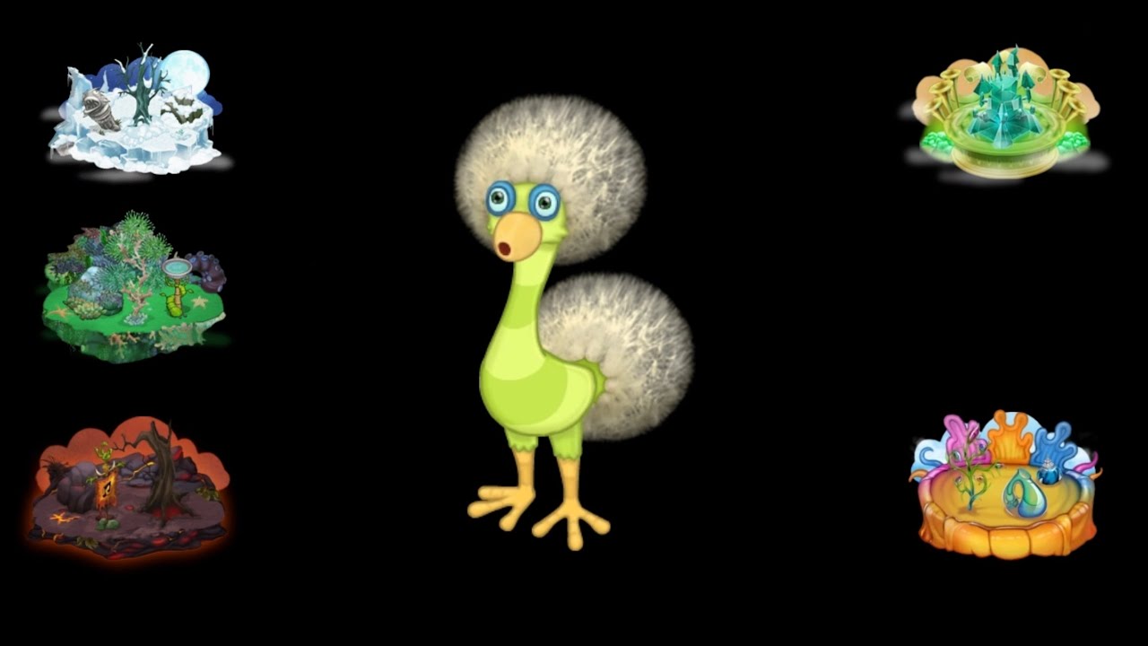 Dandidoo - All Monsters Sound and Animation (my Singing Monsters)