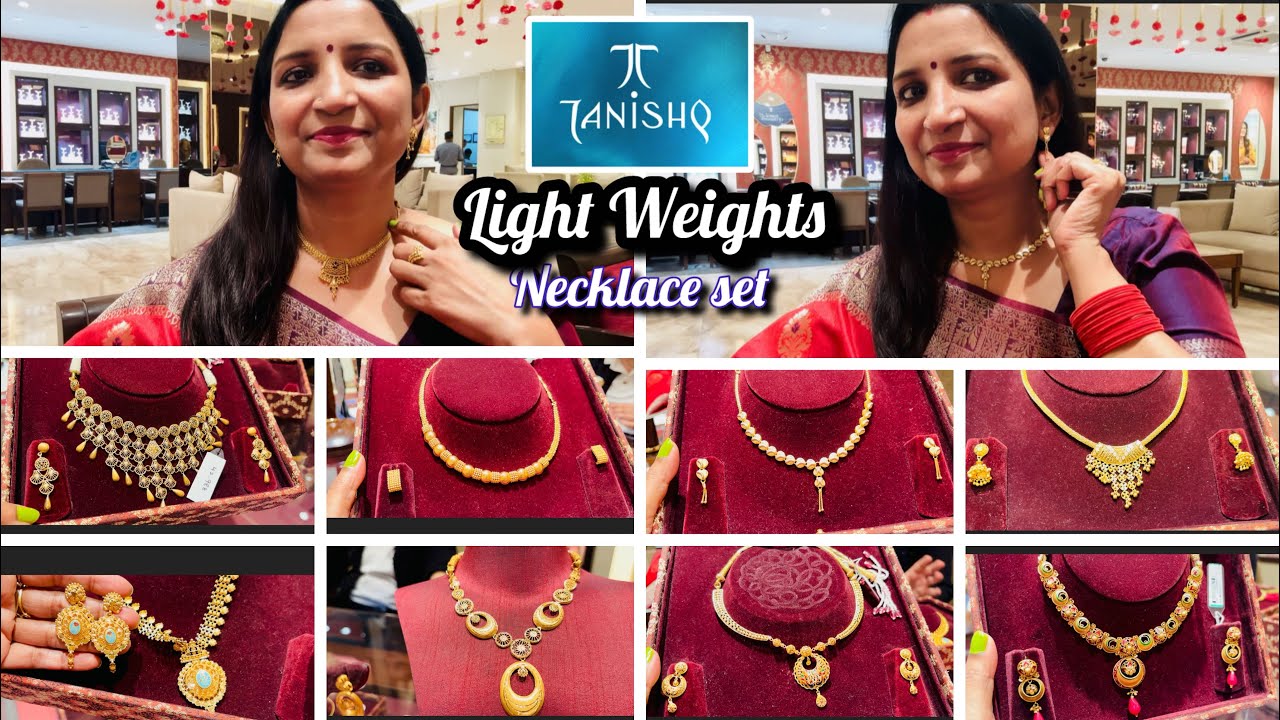 #2026 Tanishq NEW ❤️✨Light Weight  Gold Necklace Designs | Tanishq Gold Necklace Designs With Price